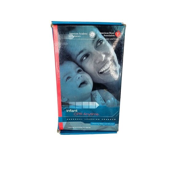 Infant CPR Anytime Kit AHA Heart Association DVD Training + Baby Manikin… - Picture 3 of 10
